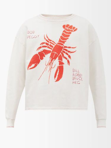 Sweat-shirt en jersey de coton motif Lobster Bake - Bode - Modalova