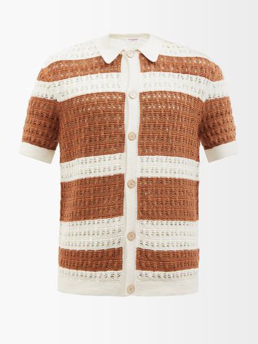 Chemise en coton au crochet à rayures Fabien - Orlebar Brown - Modalova