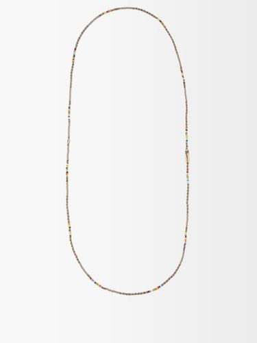 Collier en or 14 carats et perles de verre - Luis Morais - Modalova