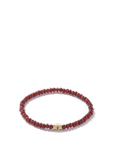 Bracelet à perles en or 14 carats et saphirs - Luis Morais - Modalova
