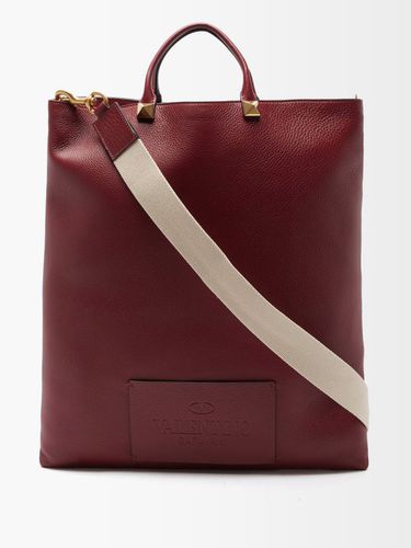 VALENTINO GARAVANI Sac cabas en cuir grainé Rockstud - Bongenie