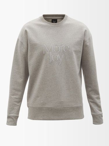 Sweat-shirt en jersey de coton à broderie More Joy - More Joy by Christopher Kane - Modalova