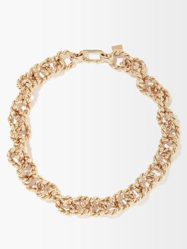 Collier en or 14 carats et chaîne corde - Lauren Rubinski - Modalova