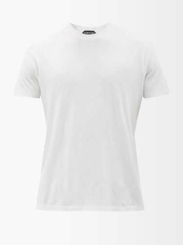 T-shirt en jersey à col ras du cou - Tom Ford - Modalova