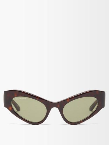 Lunettes de soleil ail-de-chat en acétate - Balenciaga Eyewear - Modalova