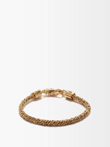 Bracelet en argent sterling plaqué or Rope - Emanuele Bicocchi - Modalova