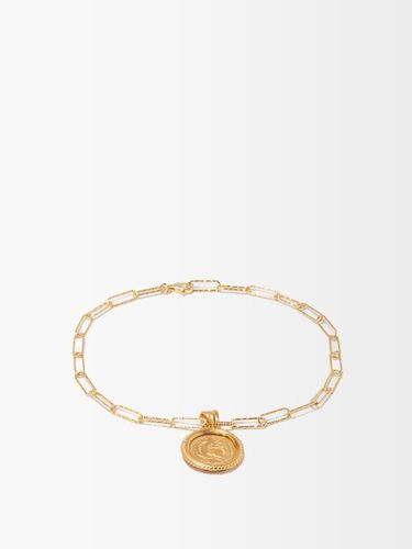 Bracelet de cheville plaqué or à pièces Hercules - Hermina Athens - Modalova