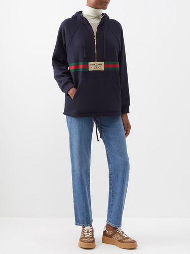 Sweat-shirt à capuche en jersey de coton - Gucci - Modalova