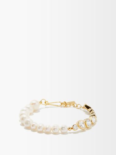 Bracelet en vermeil, perles et cristaux - Completedworks - Modalova