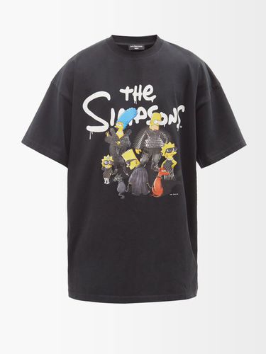 T-shirt oversize jersey de coton The Simpsons - Balenciaga - Modalova