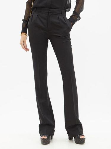 Yves Saint Laurent Pantalon taille haute noir paillet\u00e9 Mode Pantalons Pantalons taille haute 