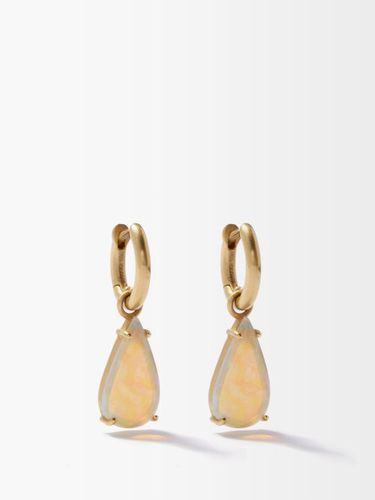Boucles d'oreilles or 18 carats et opale - Irene Neuwirth - Modalova