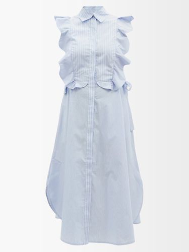 Robe-chemise en popeline de coton rayée Harper - Evi Grintela - Modalova
