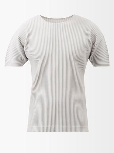 T-shirt en jersey technique plissé - Homme Plissé Issey Miyake - Modalova