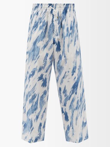 Pantalon de pyjama en coton à imprimé Jeff - UMIT BENAN X F.R.S - Modalova