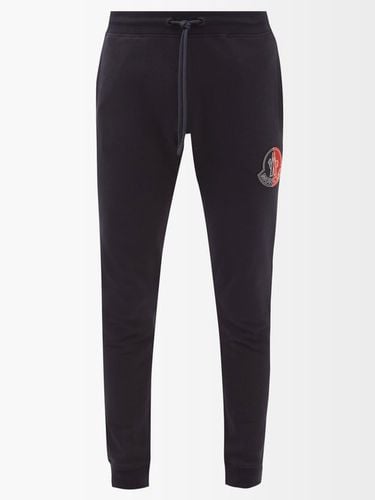 Pantalon de jogging en jersey de coton à logo - 2 MONCLER - Modalova