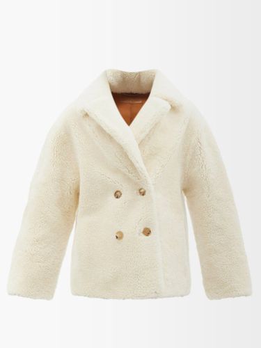 Manteau en shearling à double boutonnage Addie - Nili Lotan - Modalova
