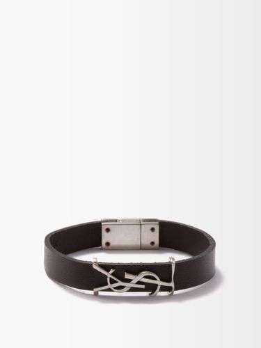 Bracelet en cuir YSL - Saint Laurent - Modalova