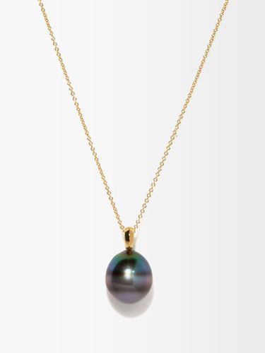 Collier en or 18 carats et perle tahitienne - Lizzie Mandler - Modalova