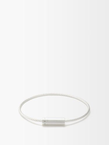 Bracelet câble en argent sterling brossé 7g - Le Gramme - Modalova