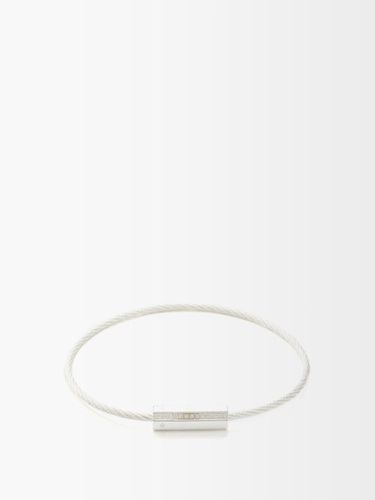 Bracelet câble en argent sterling et diamants 7g - Le Gramme - Modalova