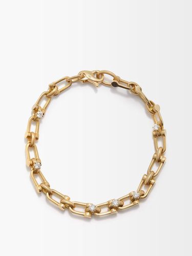 Bracelet en or 18 carats et diamants Georgina - Jade Trau - Modalova