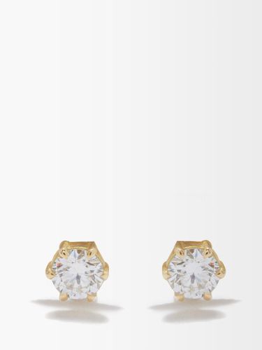 Boucles d'oreilles en or et diamant Penelope - Jade Trau - Modalova