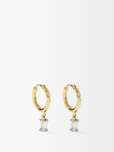 Boucles d'oreille or 18 carats et diamants Charmed - Octavia Elizabeth - Modalova