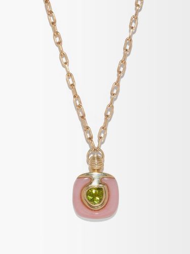 Collier en or 14 carats, opale et tourmaline - Retrouvai - Modalova