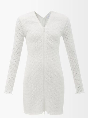 Robe zippée en coton à smocks - Proenza Schouler White Label - Modalova