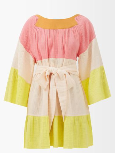 Robe en coton froissé colour-block Talitha - Anaak - Modalova