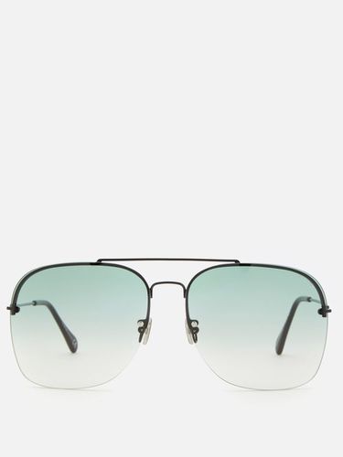 Lunettes de soleil aviateur en métal - Tom Ford Eyewear - Modalova