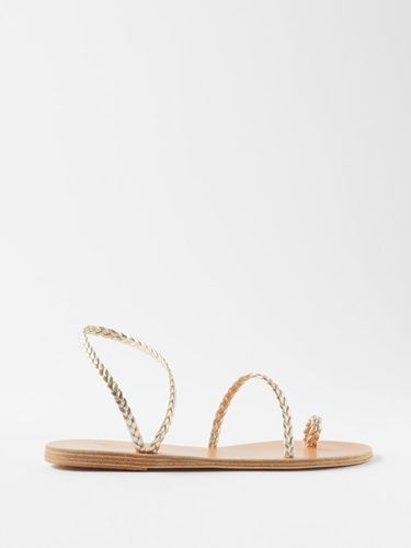 Sandales plates en cuir tressé Eleftheria - Ancient Greek Sandals - Modalova
