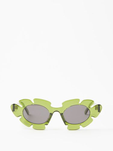 Lunettes de soleil ail-de-chat en acétate Flower - Loewe X Paulas Ibiza Eyewear - Modalova