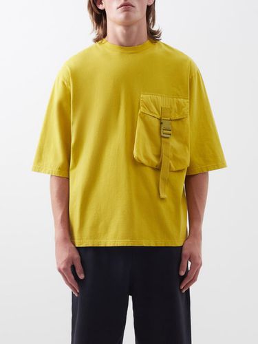 T-shirt en jersey de coton à poche en nylon - 1 MONCLER JW ANDERSON - Modalova