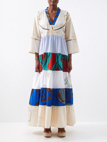 Robe longue patchwork en coton vintage Kendima - Rianna + Nina - Modalova