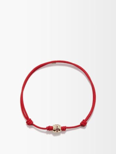 Bracelet en corde, or 14 carats et rubis - Luis Morais - Modalova