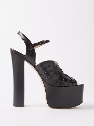 Sandales en cuir Keyla 95 mm - Gucci - Modalova