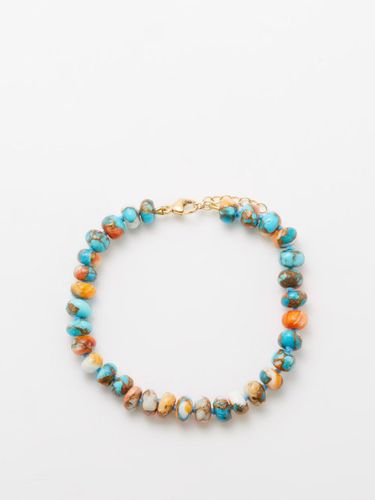 Bracelet or 14 carats et turquoises Nevada Kingman - Jia Jia - Modalova
