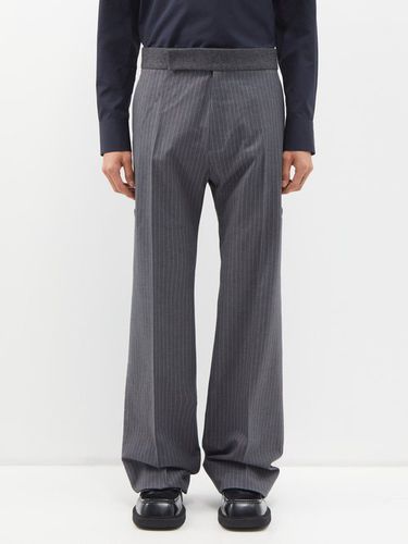 Pantalon habillé en laine à fines rayures Drayton - Maximilian Davis - Modalova