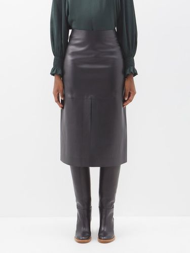 Miinto Femme Vêtements Jupes Jupes en cuir Femme Leather Skirts Beige Taille: 40 FR 