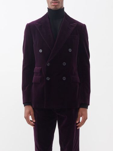 Veste en velours double boutonnage Kent - Ralph Lauren Purple Label - Modalova