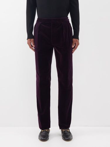 Pantalon de costume en velours Gregory - Ralph Lauren Purple Label - Modalova