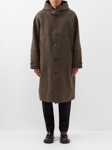 Duffle-coat à capuche en laine et manches raglan - OUR LEGACY - Modalova