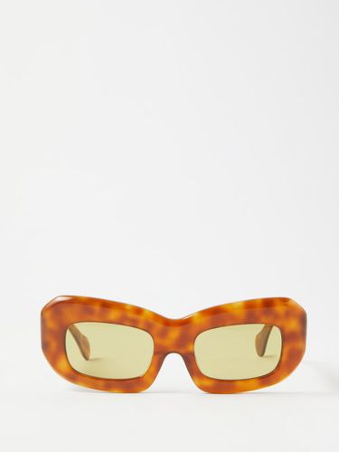 Lunettes de soleil carrées effet écaille de tortue - Port Tanger Eyewear - Modalova
