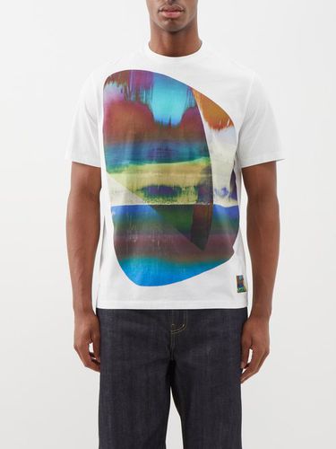 T-shirt en coton à imprimé Abstract Geometric - Paul Smith - Modalova