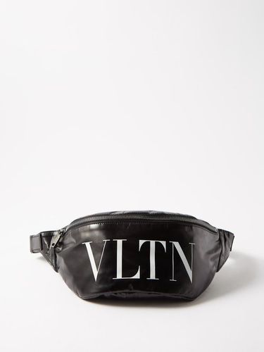 Sac ceinture en cuir à logo Vltn - Valentino Garavani - Modalova