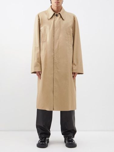 Trench-coat en coton oversize - MM6 Maison Margiela - Modalova