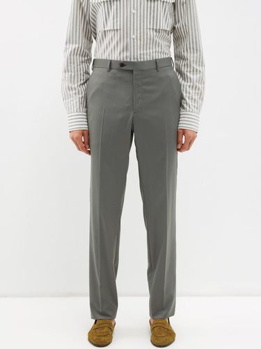 Brioni - Pantalon plissé en laine - Brioni - Modalova