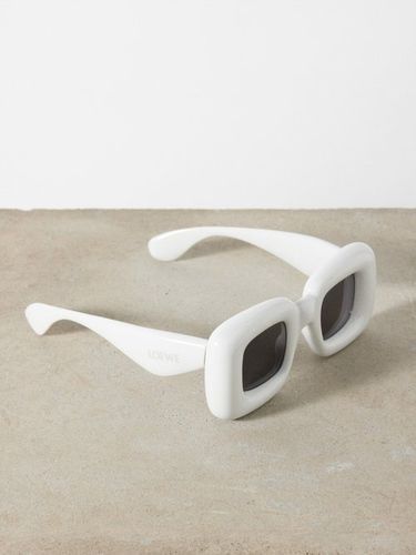 Lunettes de soleil carrées en acétate Inflated - LOEWE Eyewear - Modalova